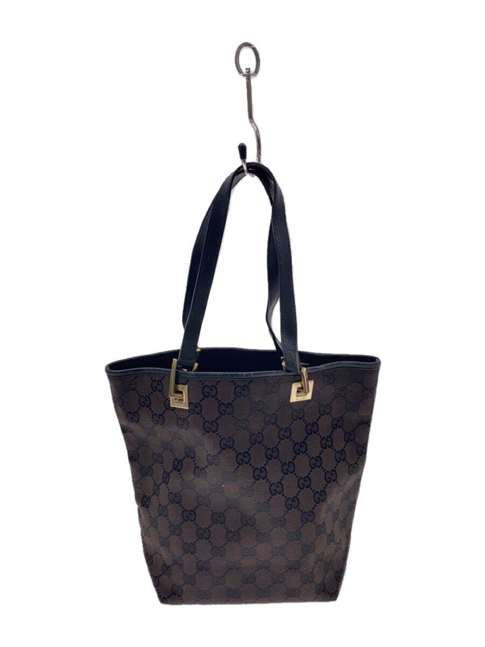 Gucci Handbag Canvas Brown All over